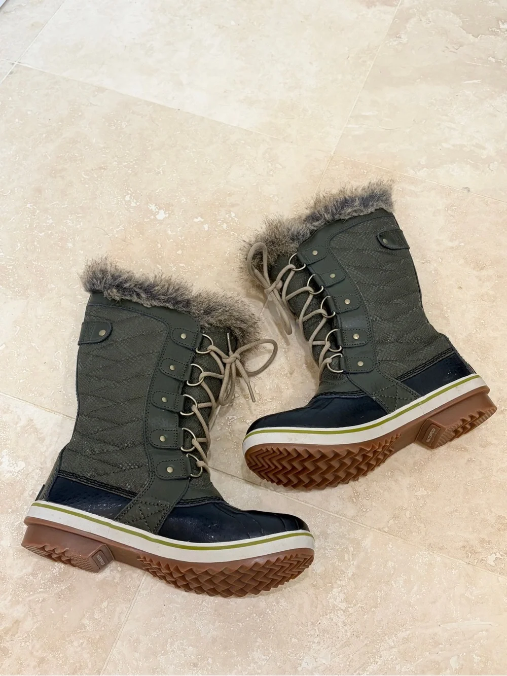 Sorel Tofino II Waterproof Winter Boot Peatmoss New Size 7